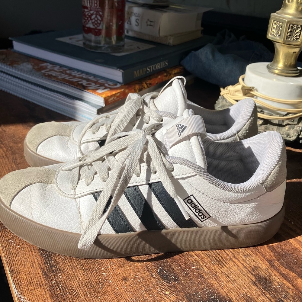 adidas white sneakers